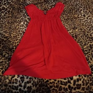 Women's Red Summer Dress